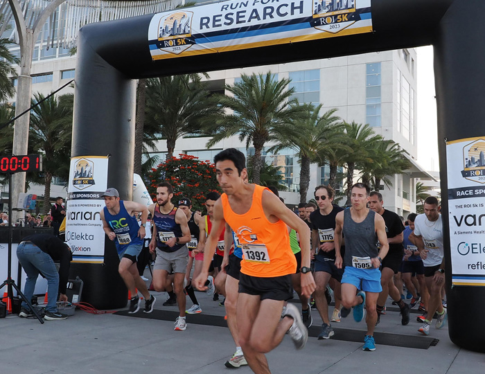 Crowd at 5K