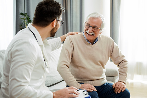 Doctor and patient