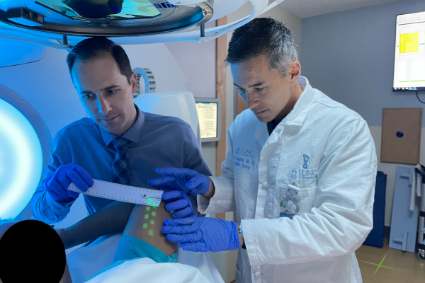 Two doctors and a patient