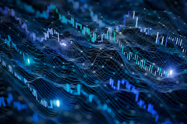 Stock market image