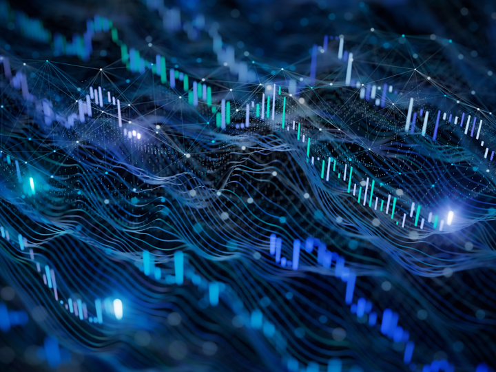 Stock market image