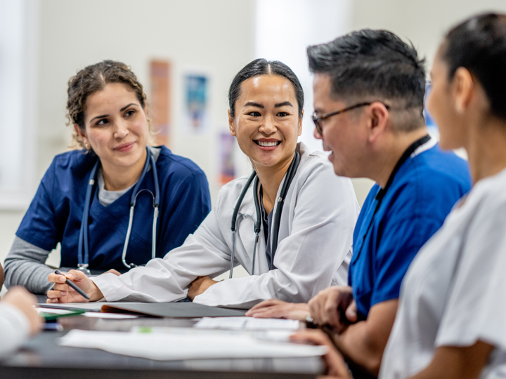 Group of doctors