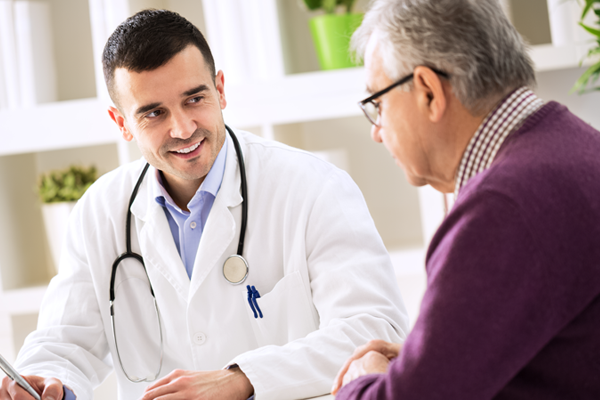 Doctor and patient