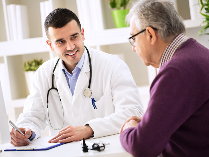 Doctor and patient