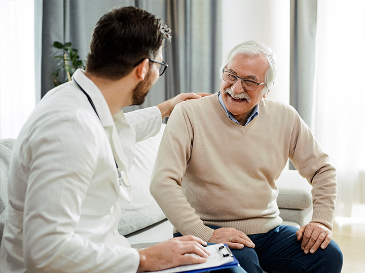 Doctor and patient