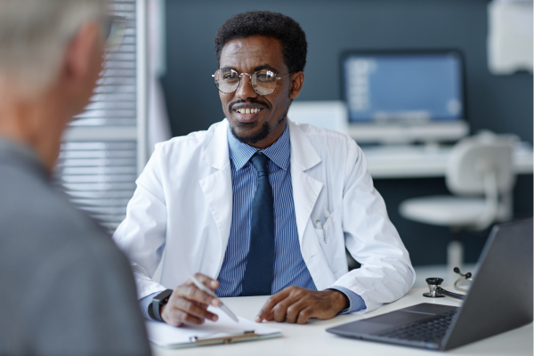 Doctor and patient